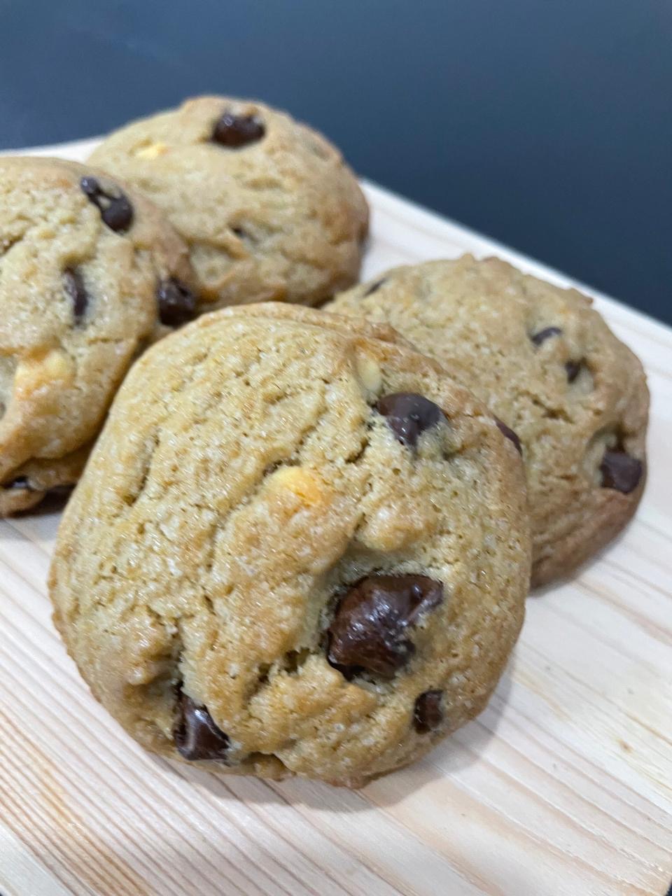 White & Chocolate Chip Cookies