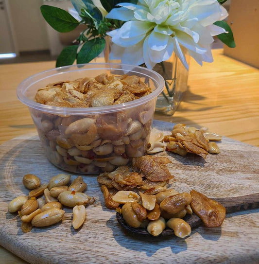 Roasted Garlic Peanuts ( Classic )