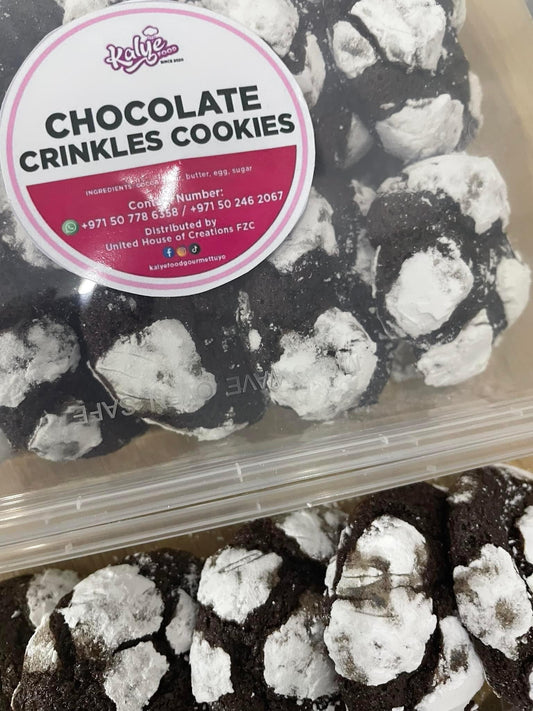 Chocolate Crinkles Cookies